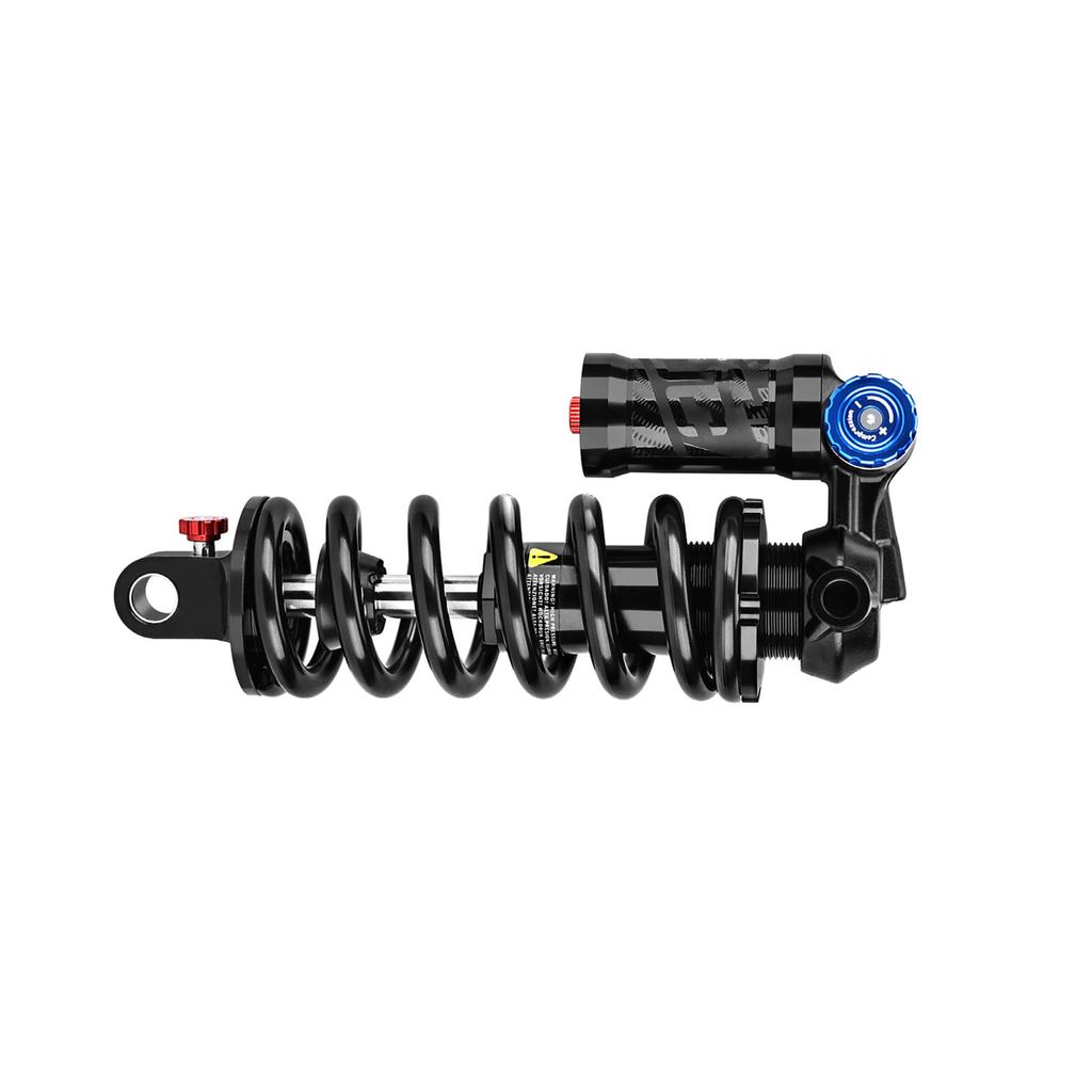 Mountain Bike Shock Absorber 550LBS Coil Spring with Damping Adjustment for Soft Tail Bikes 185MM 550LB 54x24 Bushing