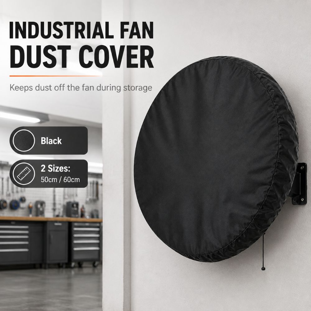 Reusable Wall Mount Fan Cover Polyester Electric Fan Protective Sleeve Fan Head Protector Factory