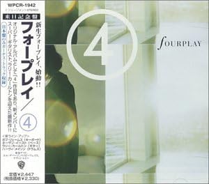 

CD FOURPLAY - 4 WPCR1942PROMO Warner Bros. Re 1998 Japan Jazz