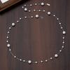 A Multi-wearing Shijia Pearl Gypsy Necklace, Fashionable and Versatile Temperament, Long High-end Light Luxury Sweater Chain for Women