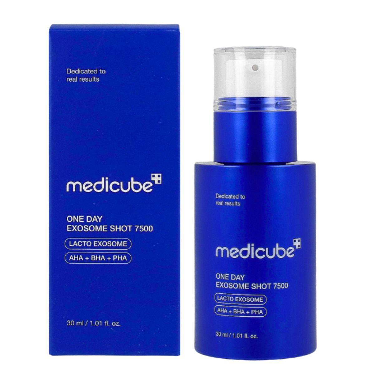 

Medicube One Day Exosome Shot Pore Ampoule 7500 30 ml - pore smoothing ampoule