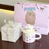 Give Girlfriends Birthday Gifts, Cartoon Bears, Ceramic Water Glasses, Girlfriends Practical Souvenirs, Couple Mugs, Gift Boxes.