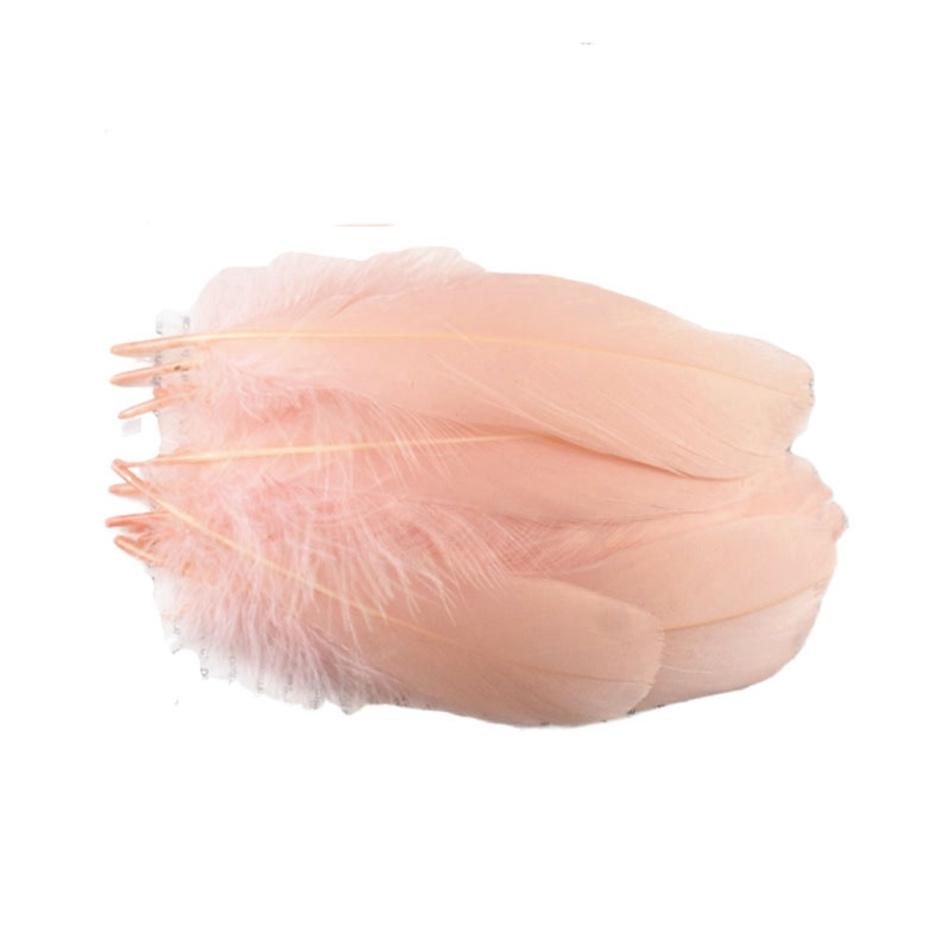 100Pcs Natural Goose Feathers Plumas Wedding Party White Feathers Christmas Crafts DIY Jewelry Making Decoration Accessories