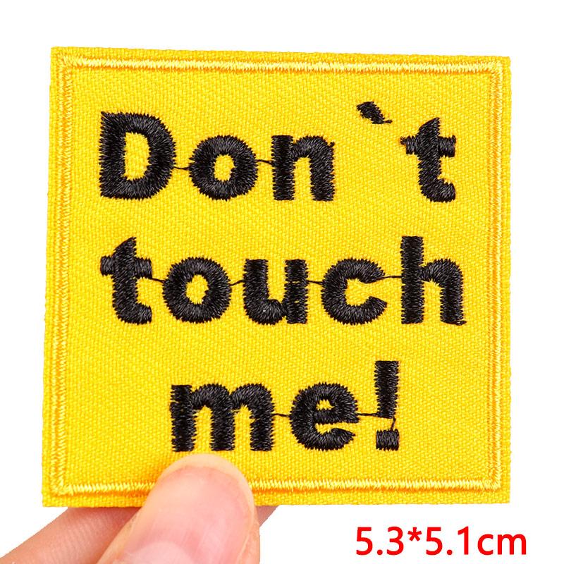 Jackets Diy Cartoon Patch Letter Embroidery Patch Iron On Patches For Clothing Thermoadhesive Patches On Clothes Sew Stickers