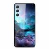 Tempered Glass Cases For Samsung M35 5G Case GalaxyM35 Painted Hard Back Fundas for Samsung Galaxy M35 5G Back Cover Protection