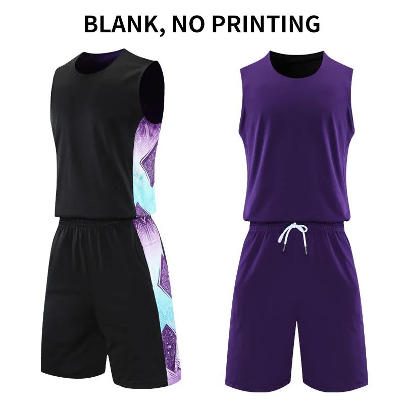 Maglia da Basket Reversibile Personalizzata per Ragazzo Squadra Scolastica Allenamento Uniformi da Basket per Bambini Magliette da Basket Asciugatura Rapida per Bambini