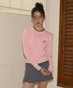 SALON DE YOHN Logo Basic Knit_ Pink