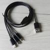 Multi 3 in 1 USB C Long Charger Cable Charging Cord Multiple Ports Long Charging Cable Type C Connector for Cellphones