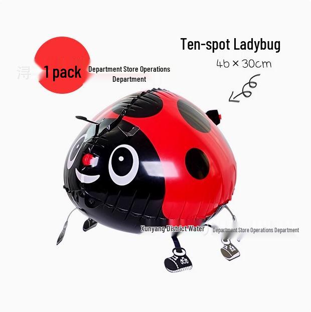 Cartoon Animal-Shaped Walking Pet Balloon for Children's Birthdays