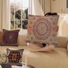 Traditional Patterned Cushion Cover 30x50 Polyester Sofa Cushions Decorative Throw Pillows Home Decoration Pillowcover