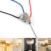 {QTG333} Replacement 3Wire Beads Chain Wall Light Fan Ceiling Switch Pull Cord String