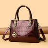 Retro Women's Bag Single-shoulder Crossbody Bag Patent Leather Shiny Women's Handbag