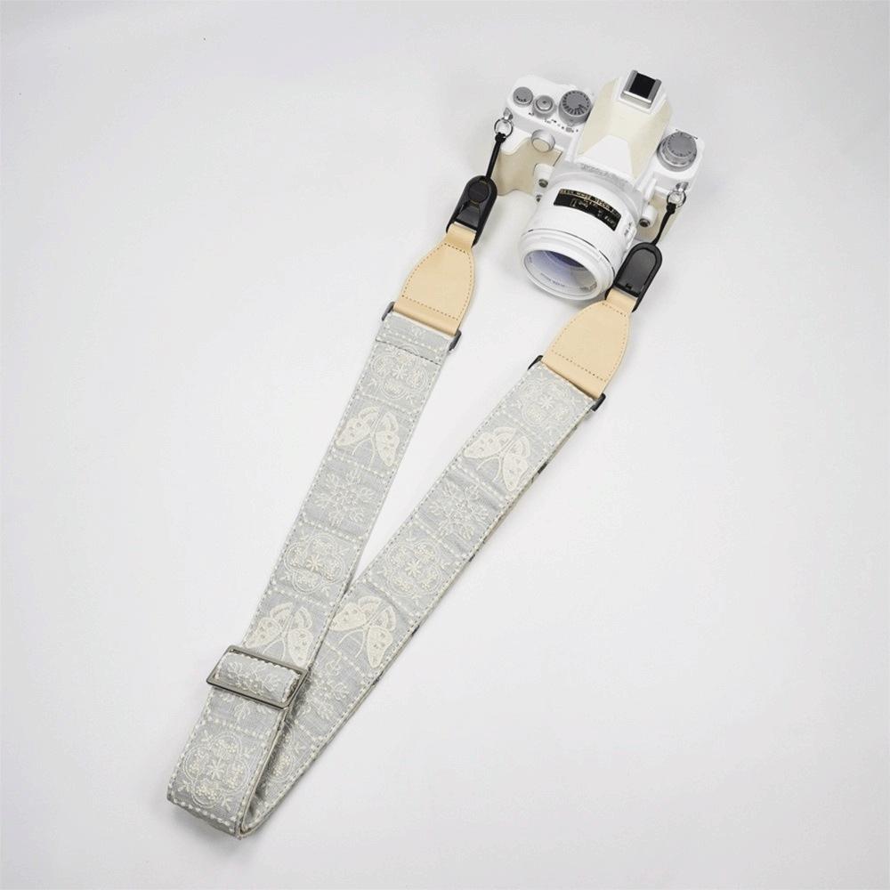 

Микро одинарный ремешок из натуральной кожи высшего качества для Canon G7x Nikon Fujifilm Sony Zv-1 орхидейный