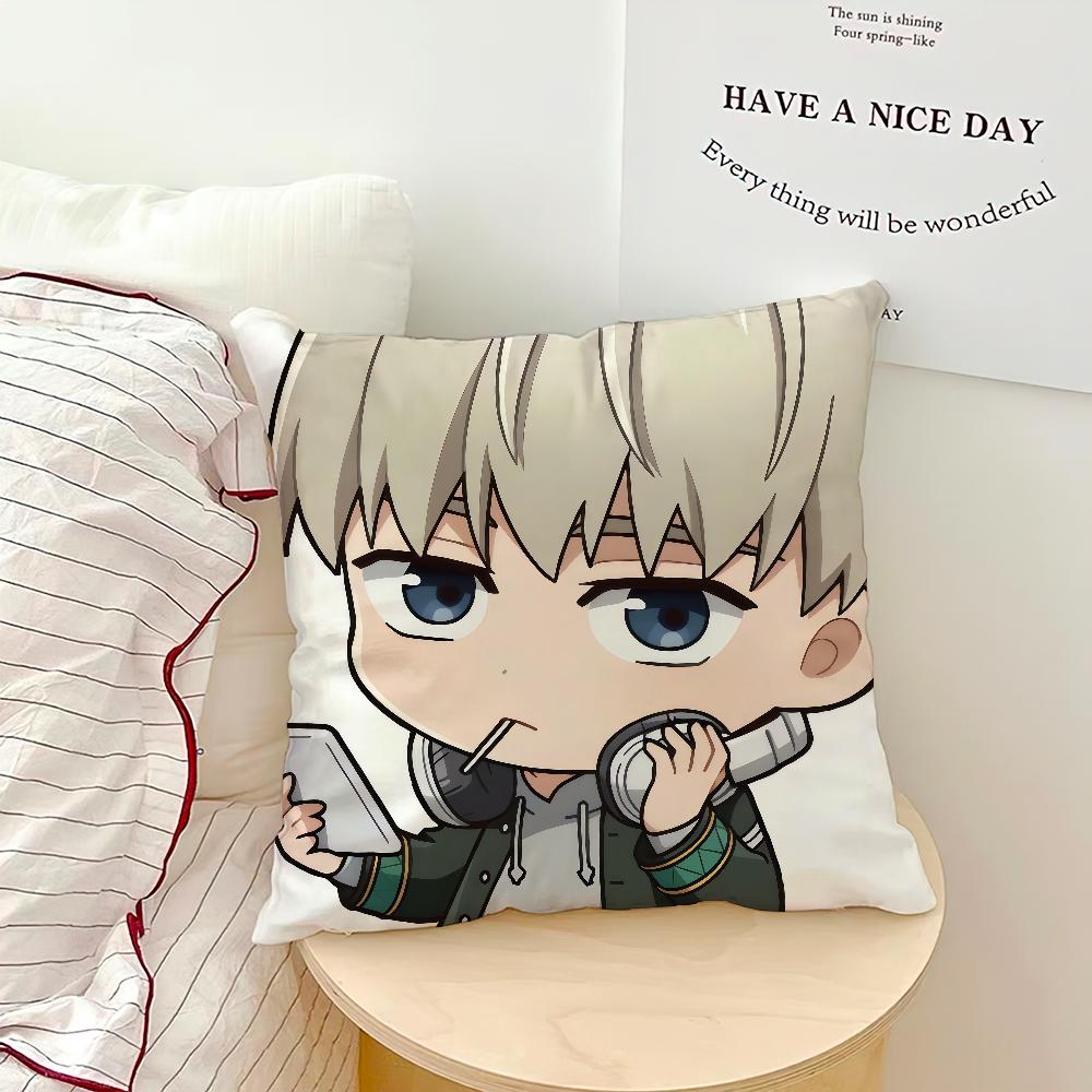 anime WIND B-BREAKER chibi S-Sakura Haruka Comfortable soft Pillow Case for Sofa Living Room Home office Decor Protective Covers