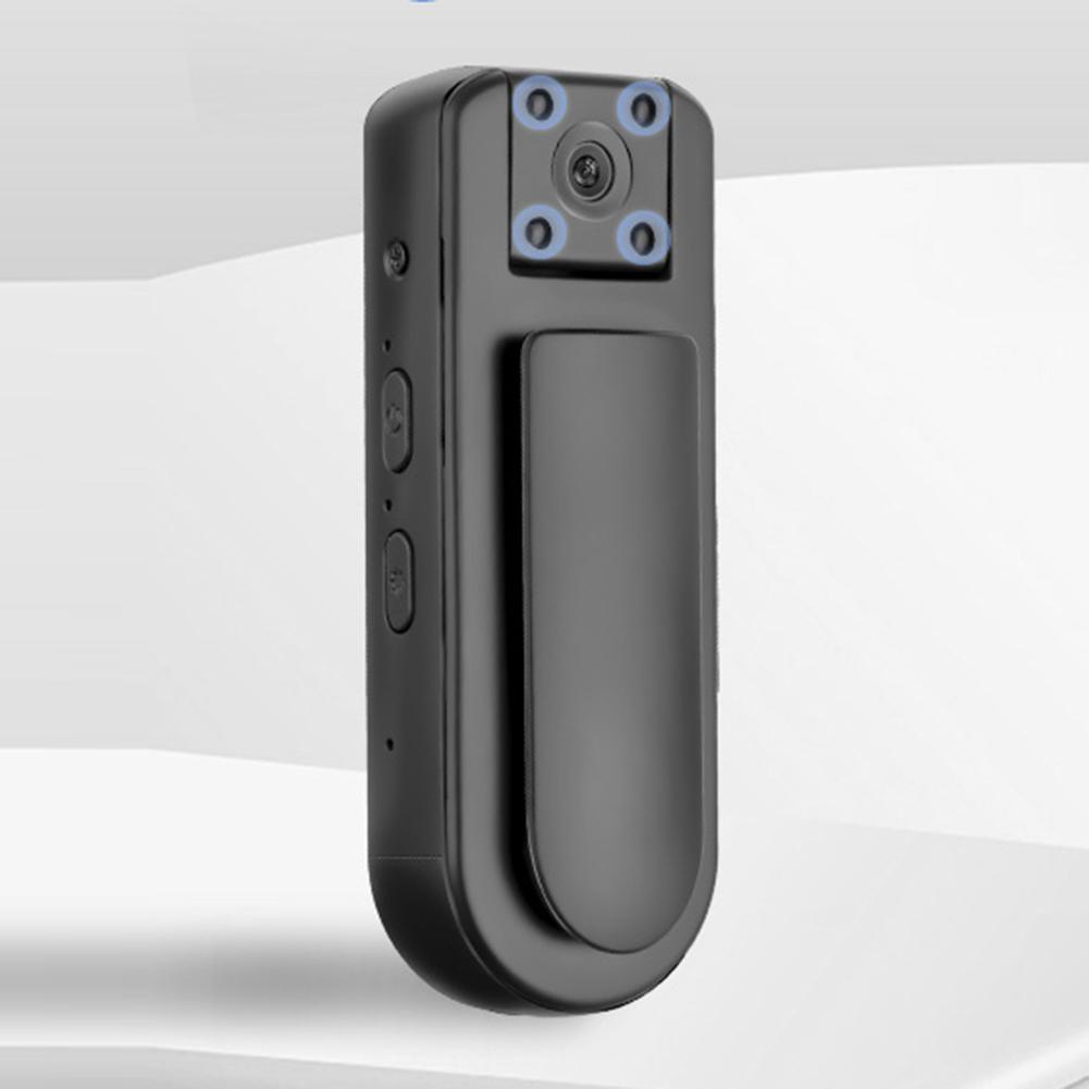 HD 1080P Mini Body Camera 180° Rotatable Lens WiFi Portable Small Personal Camcorder with Audio & Video Recording Body Worn Cam