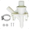 Stainless Steel water valve kit DIY Pedal flush Toilets valve for 385311641/Dometic