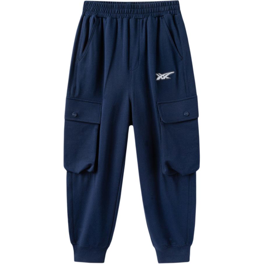 Asics Full Length Pants Navy Blue Teenagers 332241083098-50 130