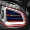 10Pcs 20cm U Air Conditioner Shape Car Decorative Outlet Moulding Trim Strips