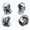 Bashineng Car Tire Valve Stem Cap 4Pcs Skull Head Valve