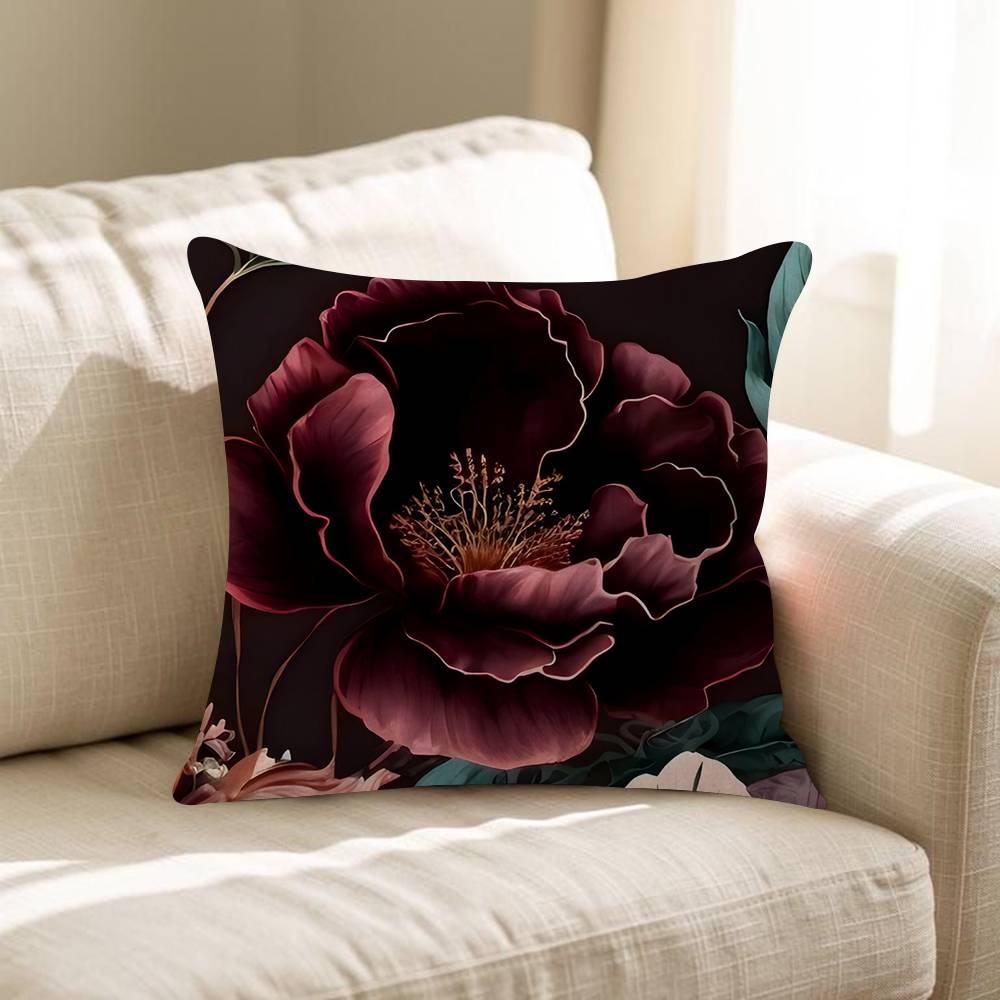 

Винтажный Цветочный Арт Цветок Подушка Подарок Домашний Офис Декор Подушка Спальня Диван Автомобиль Чехол для Подушки Наволочка 30x30 cm