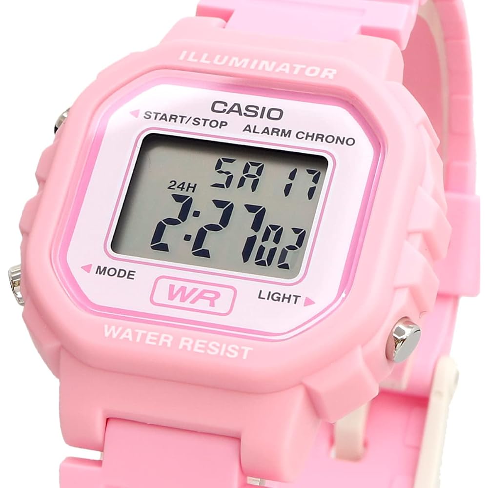 Casio Chupacasi LA-20WH-4A1 Digital Watch Pastel Pink Women's Girls Kids Generic Watch