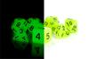 RPG Dice Cat's Eye Glowing Set of 7 Dice Dice