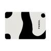 Tapis de sol de salle de bain Panda Doux Boue de diatomées Absorbant l'humidité Séchage rapide Antidérapant Tapis de porte de toilette Tapis de pied de toilette Salle de bain Maison