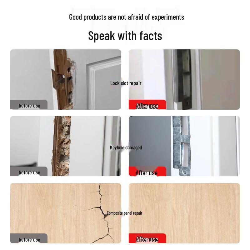 Holztürrahmen Reparaturmasse für Risse und Löcher im Innenbereich