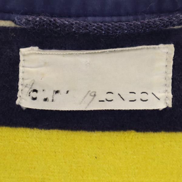 Dunhill 80s 90s Old Long Sleeve Stand Collar Jacket Navy System Men's Used