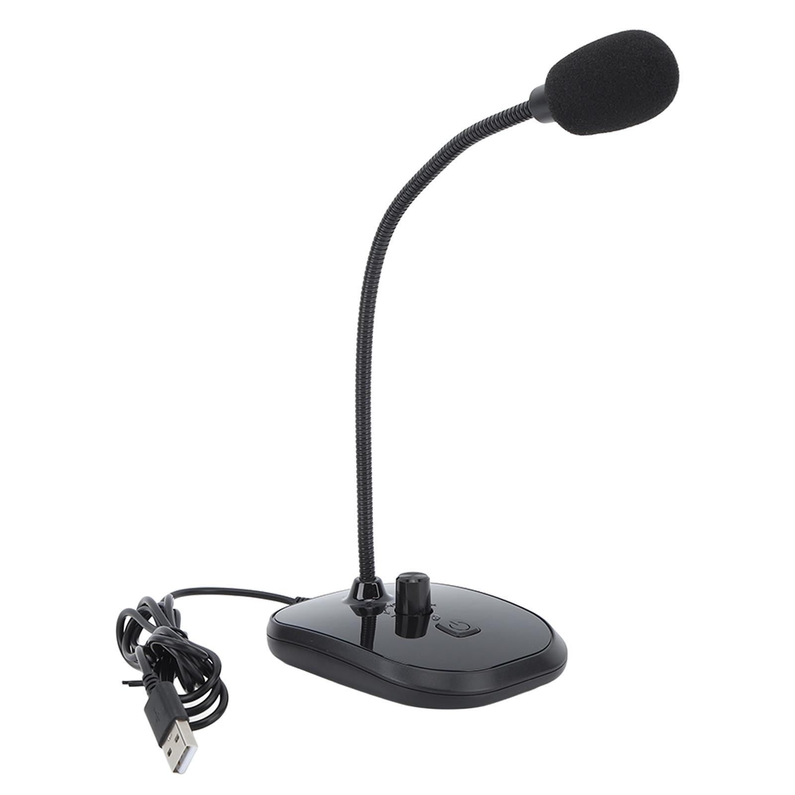

USB Компьютерный Микрофон ПК Конференц-Игровой Запись Прямая Трансляция Проводной Микрофон С Прослушиванием