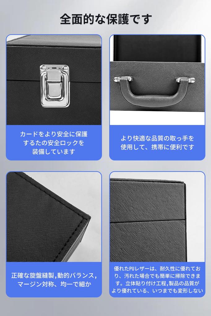 HG CHASING TRIBE Deck Trading Card Holds 2800 Cards Latest Magnetic Loader Game Card Storage Card Trading Card Card Storage Card Storage 4 Holds 2800