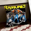 Band RRamones Cushion Cover Reversible Soft Durable Pillow Cover Home  Car MultiScene Use for Daily Comfort