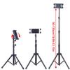 1Pc Floor Tablet Tripod Stand 4.7-12.9" Universale Tripod Stand Black IPhone Tablet Mount Stand Free Standing 360° Rotation