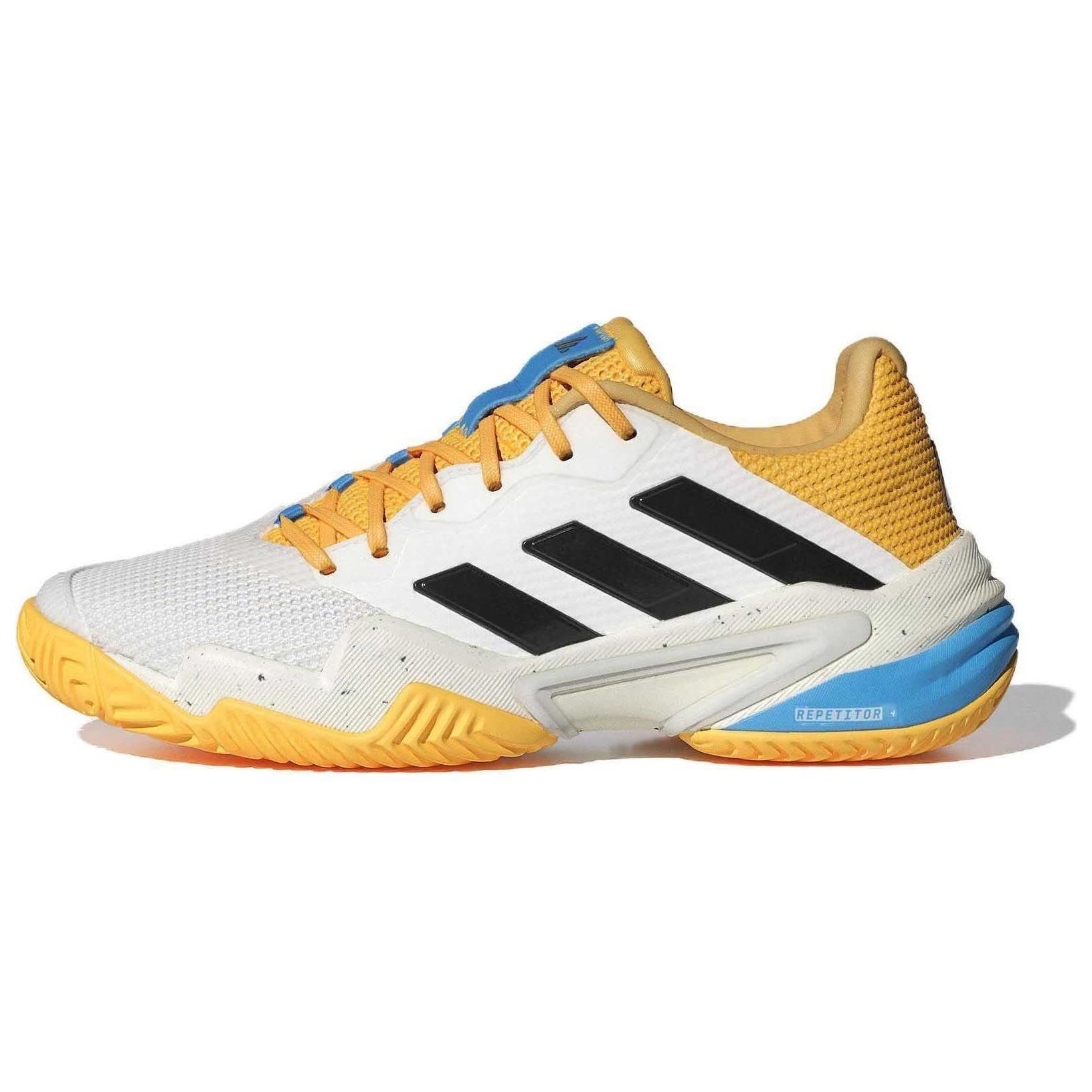 (WMNS) adidas Barricade 13 White Black Yellow Women s IF0410 EU 36