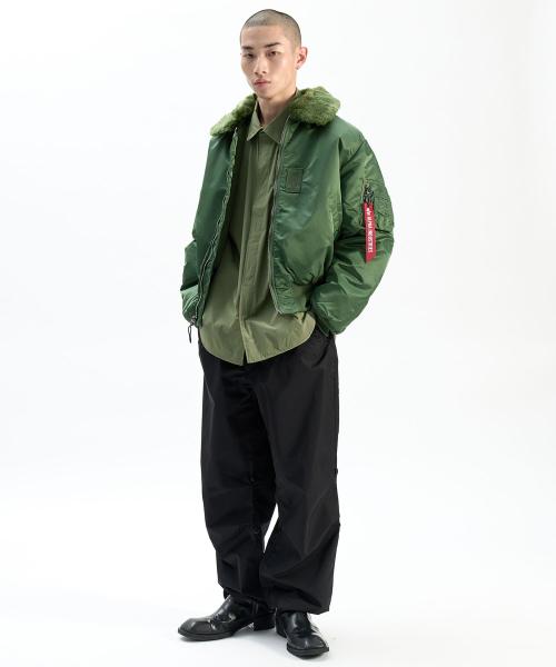 Alpha Industries B-15 Flight Jacket Sage
