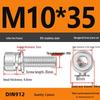 304 Stainless Steel Hex Socket Cap Screw with Washer - Sizes M3, M4, M5, M6, M8, M12