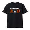 Basketball Papa T-Shirt Vatertag Für Sport vintage Gewaschen mode Unisex Dehnbar streetwear Weich Lässig Grafik