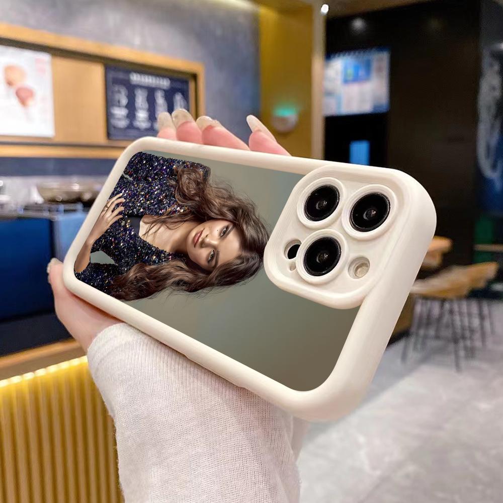 Hailee Steinfeld Thicken TPU Mobile Phone Case for iPhone 17 16 15 14 13 12 11 Air Pro Max Plus Colorful Cover