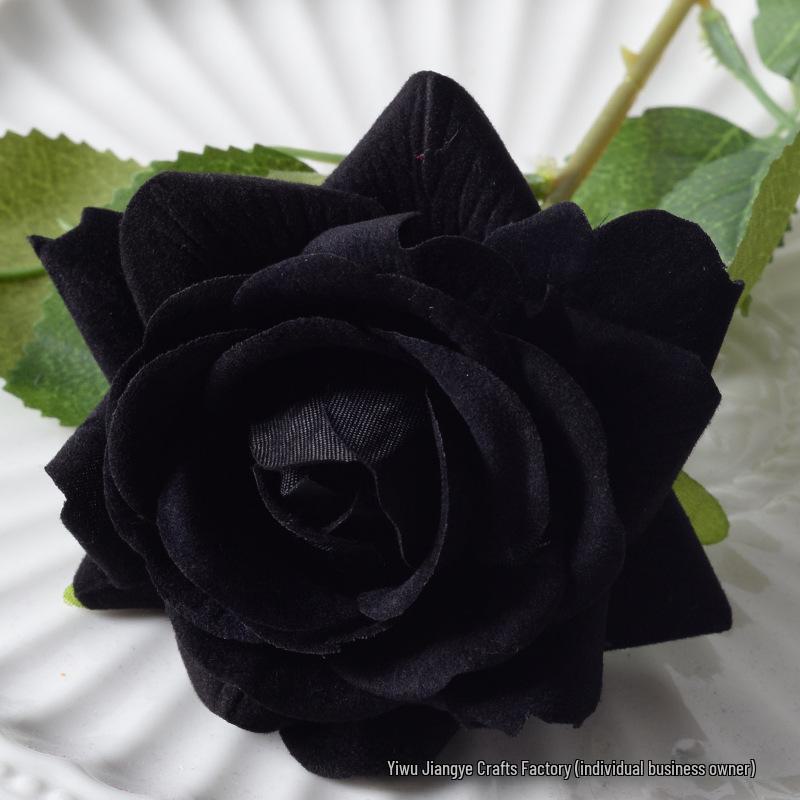 Large Flannel Rose Silk Bouquet for Wedding and Valentine's Day Home Decor