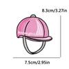 10pcs /Lots Pink Horse Heart Patch Pattern Letter Slogan Embroidered Patches Jackets Hats Backpack Sew Badges Iron On Patches Diy 