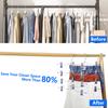 Pants Hanger Good Load-bearing Multi-layered Rustproof Non-slip Simple Installation 4 Tier Wardrobe Clothes Organizer Pants Hanger Household Supplies