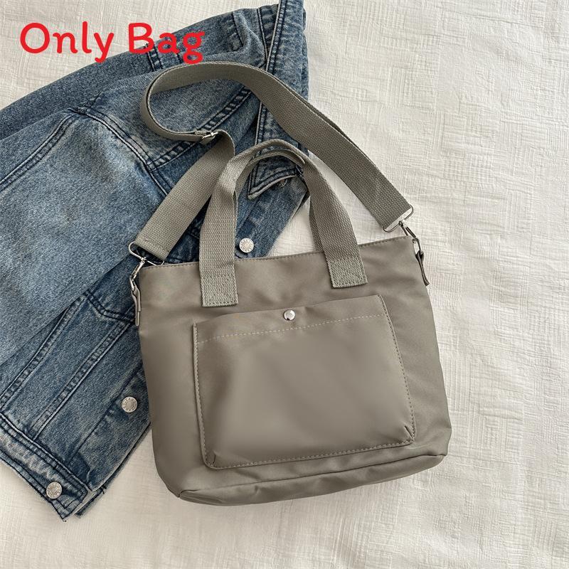 Canvas Tote Bag For Women With Topstitched Detail And Zipper Closure For Casual Daily Use