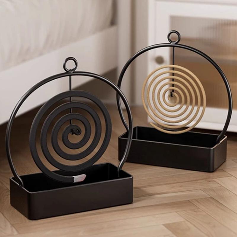 New Home Incense Burner & Incense Burner Holder For Mosquito & Sandalwood Incense, Indoor/Outdoor Use, Home & Camping Decor