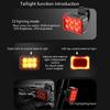 Rechargeable Bike Taillight Seapost Tail Light Bike Accessories Bike Light