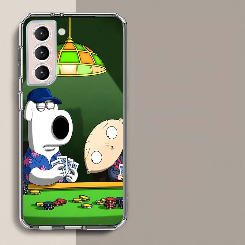 F-Family Funny Guy Phone Case For Samsung A16 A26 A36 A56 A17 A15 A25 A35 A55 A14 A24 A34 A54 A04S A05S Galaxy Note 20 10 9 8 A9