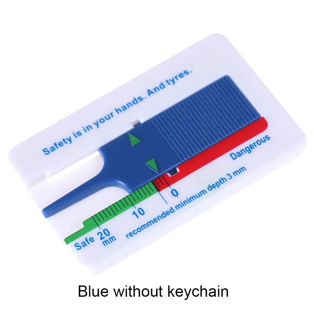 10pcs High Precision Car Tyre Tire Tread Depth Gauge Accurate Tread Thickness Ruler  Professional