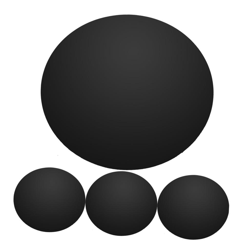 PENIKOKO 4pcs Hub Cap Car Hub Sticker Center Cap Decal