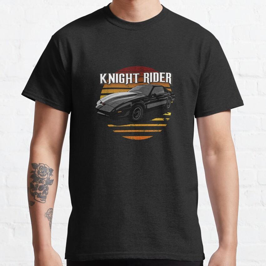 Knight Rider Kitt Ghostbustears Men T Shirts The Car's The Star Casual Tees Short Sleeve david hasselhoff Cotton 6XL Tops