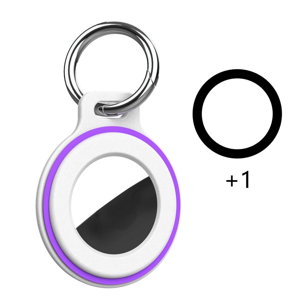 For Apple Airtags Locator Silicone Protect Case For Kids/Pet/Backpack With Strap Lanyard + Keychain AirTag GPS Tracker Accessory