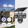 4G Panoramic Solar-Powered Outdoor Camera with Night Vision, Waterproof, and All-Day Recording